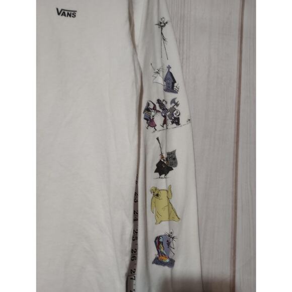 Vans Shirt Mens Large The Nightmare Before Christmas Disney Long Sleeve Tee - Picture 3 of 8